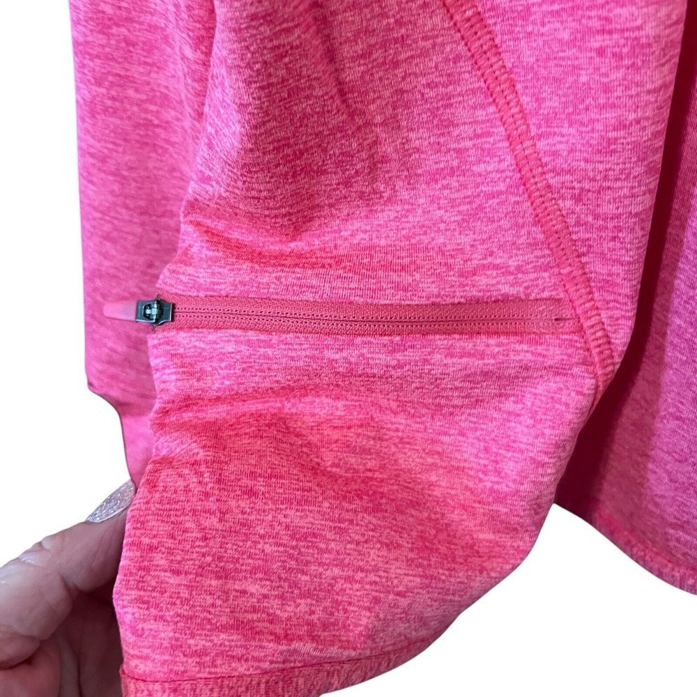 Nike NWT Womens 2X Zip Pullover Dri-Fit Running Training Gym Bright Pink - Picture 5 of 8